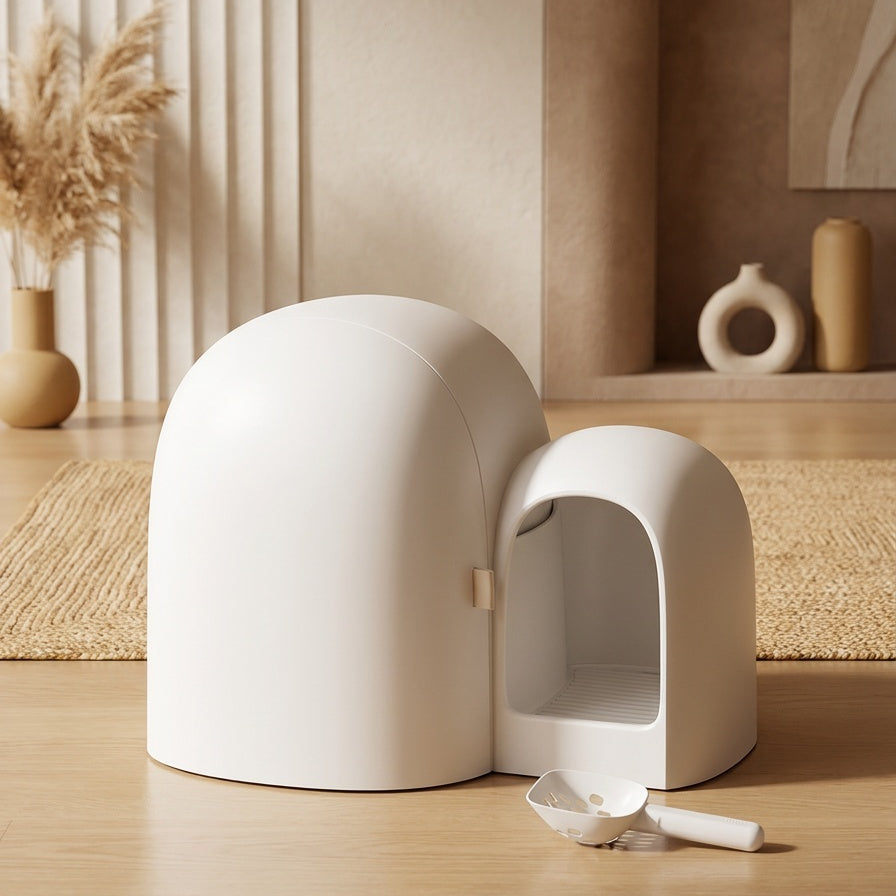 Cabine de chat moderne – Confort et style