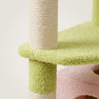 Arbre à chat coloré – Détente et jeu