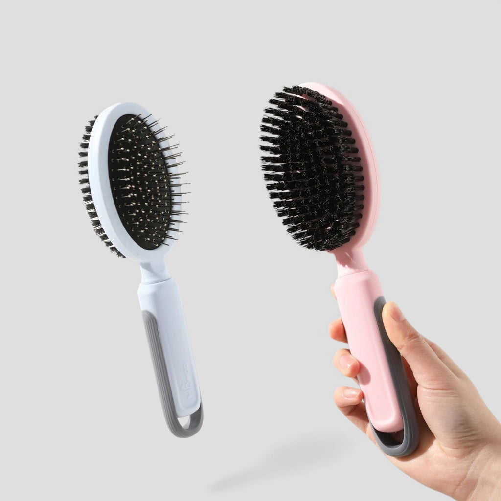 Brosse de toilettage autonettoyante pour animaux