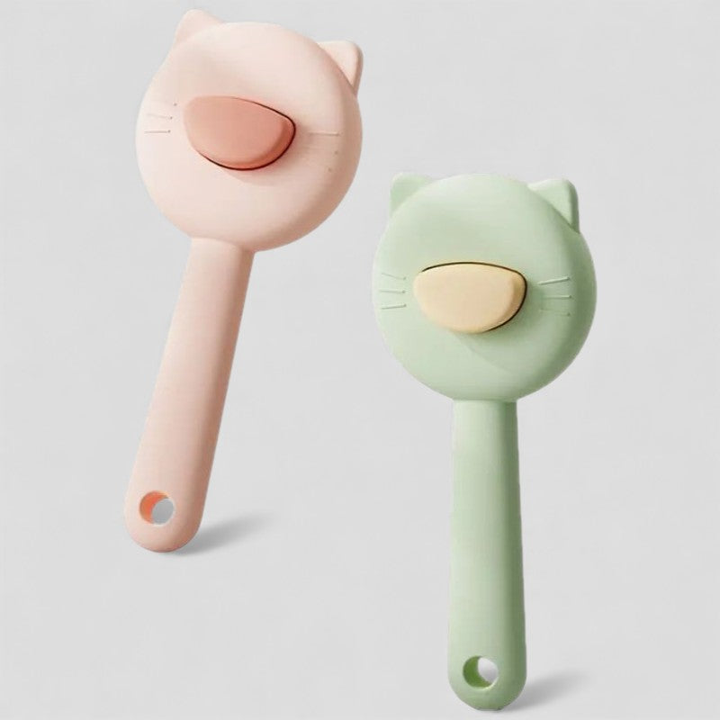 Brosse de Toilettage pour Chat Design Ergonomique
