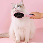 Brosse de toilettage autonettoyante pour animaux