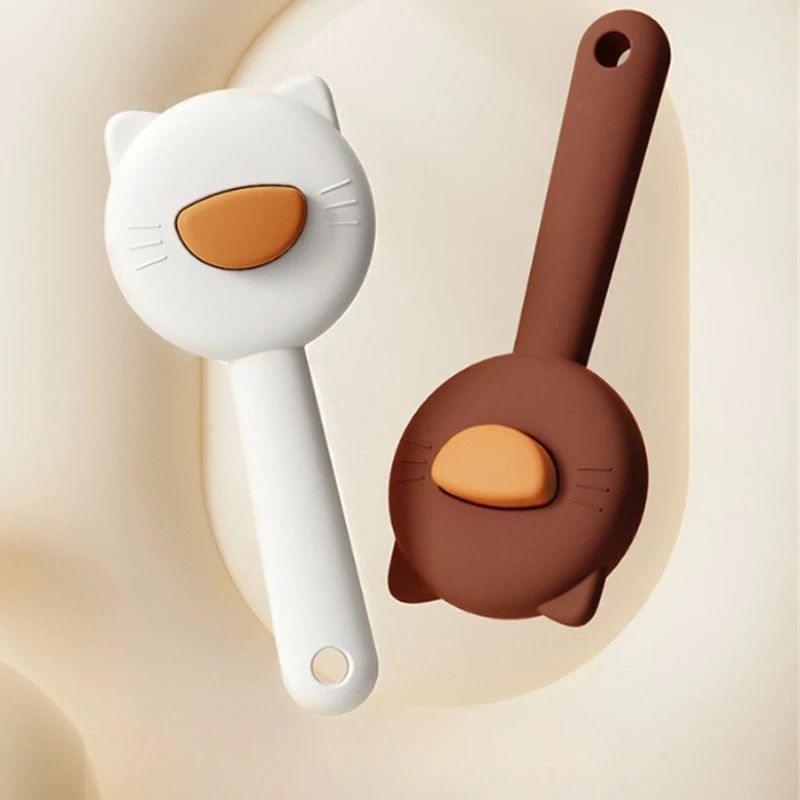 Brosse de Toilettage pour Chat Design Ergonomique