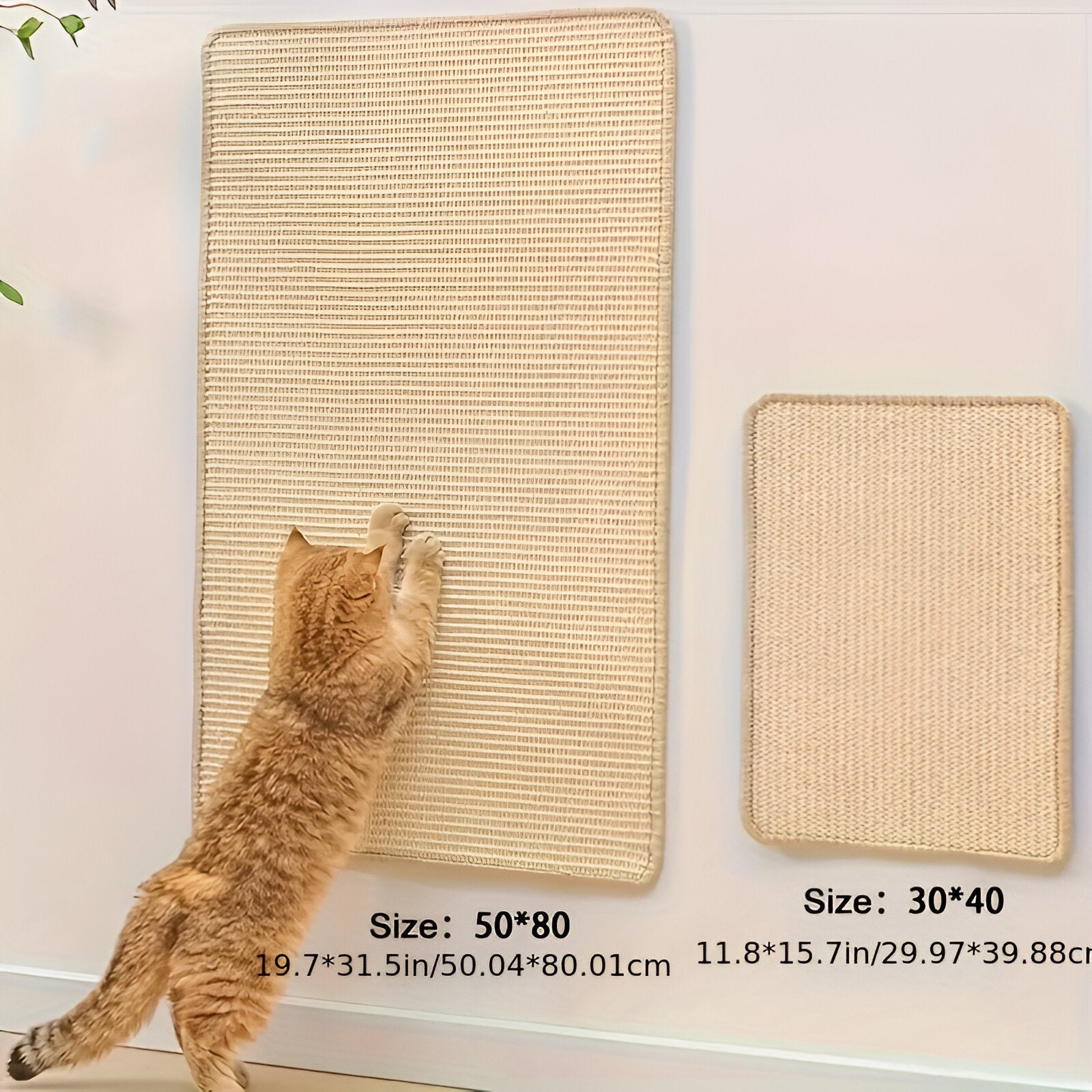 Griffoir Vertical en Sisal Naturel