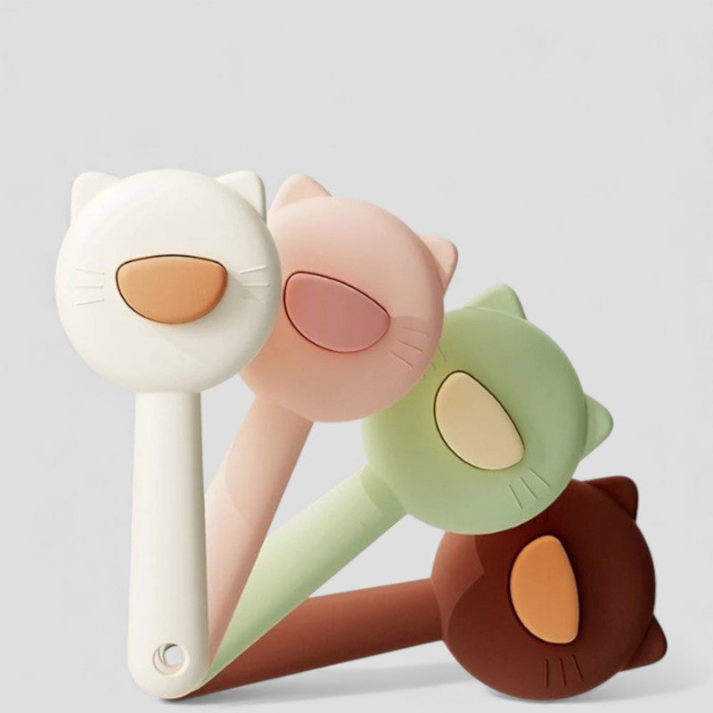 Brosse de Toilettage pour Chat Design Ergonomique