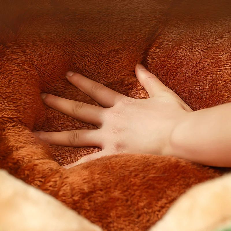 Lit Douillet pour Chat en Forme de Fleurs