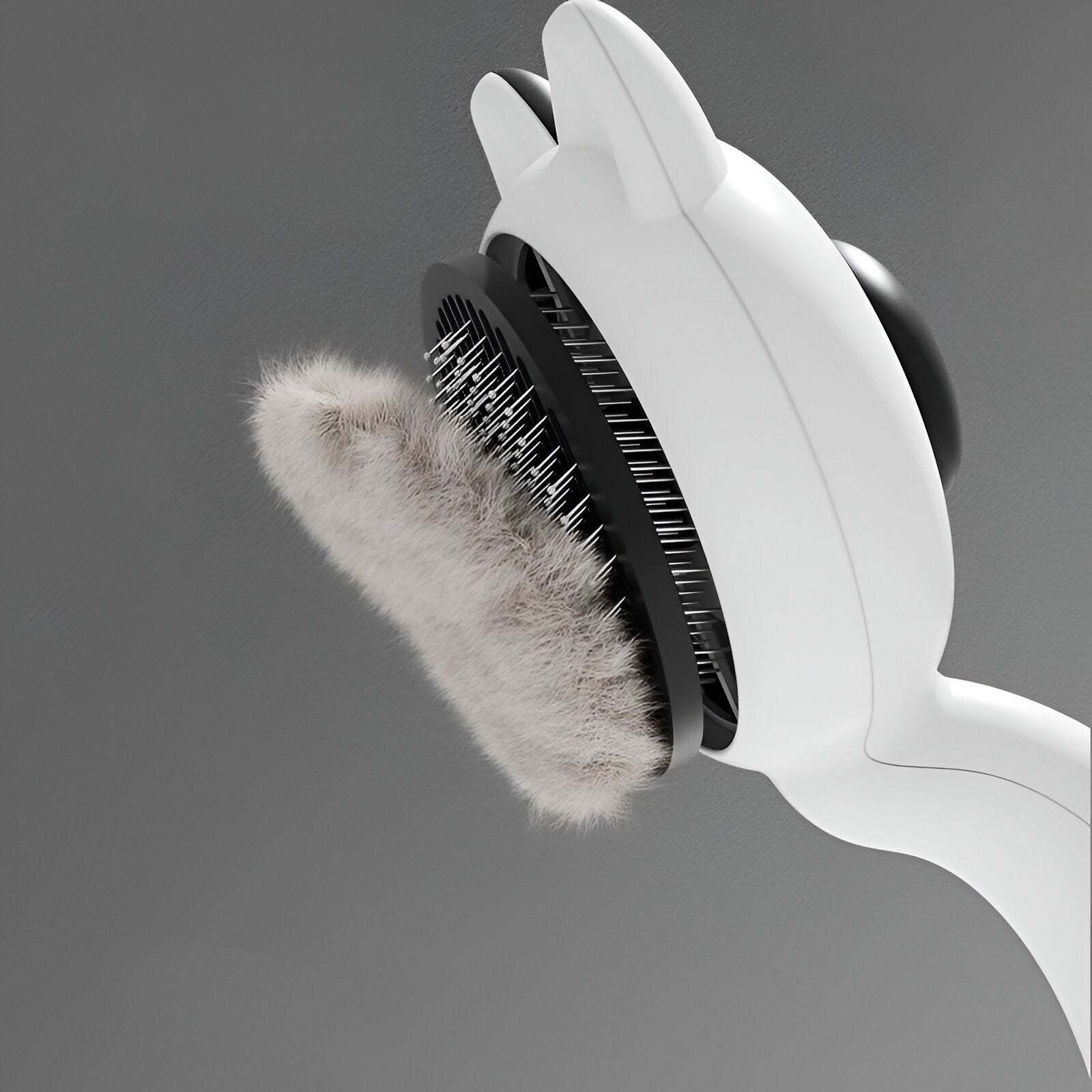 Brosse autonettoyante pour chat