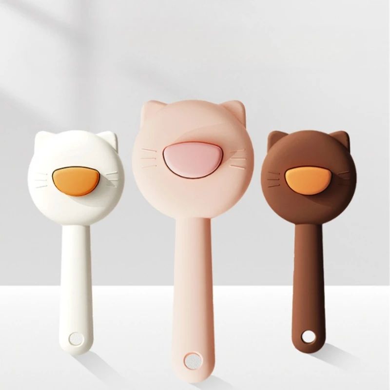 Brosse de Toilettage pour Chat Design Ergonomique