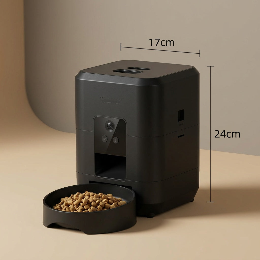 Distributeur intelligent pour chat – Alimentation à distance