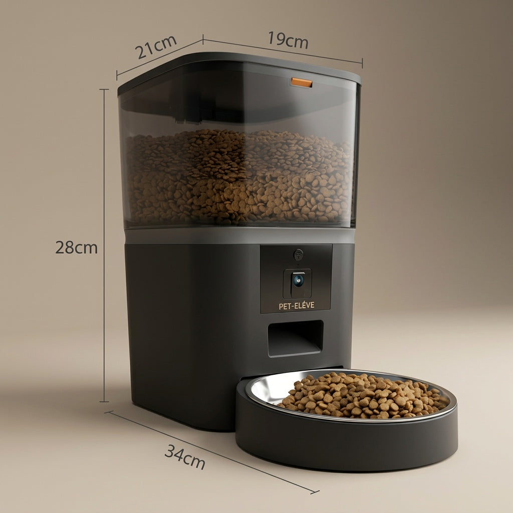 Distributeur automatique de croquettes – Alimentation à distance