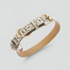 Collier Chic pour Chien ou Chat en Similicuir – Motif Léopard & Serpent