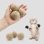 Balles en Jute pour Chat – Jouet Naturel et Amusant