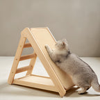 Griffoir Incliné en Bois Naturel