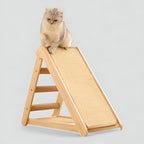 Griffoir Incliné en Bois Naturel