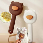 Brosse de Toilettage pour Chat Design Ergonomique
