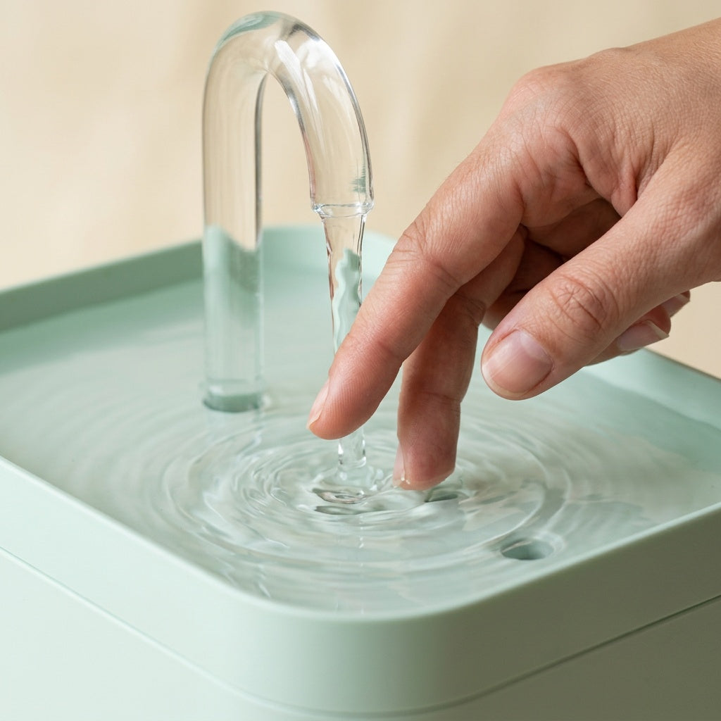 Fontaine à eau pour chat – Design moderne et pratique