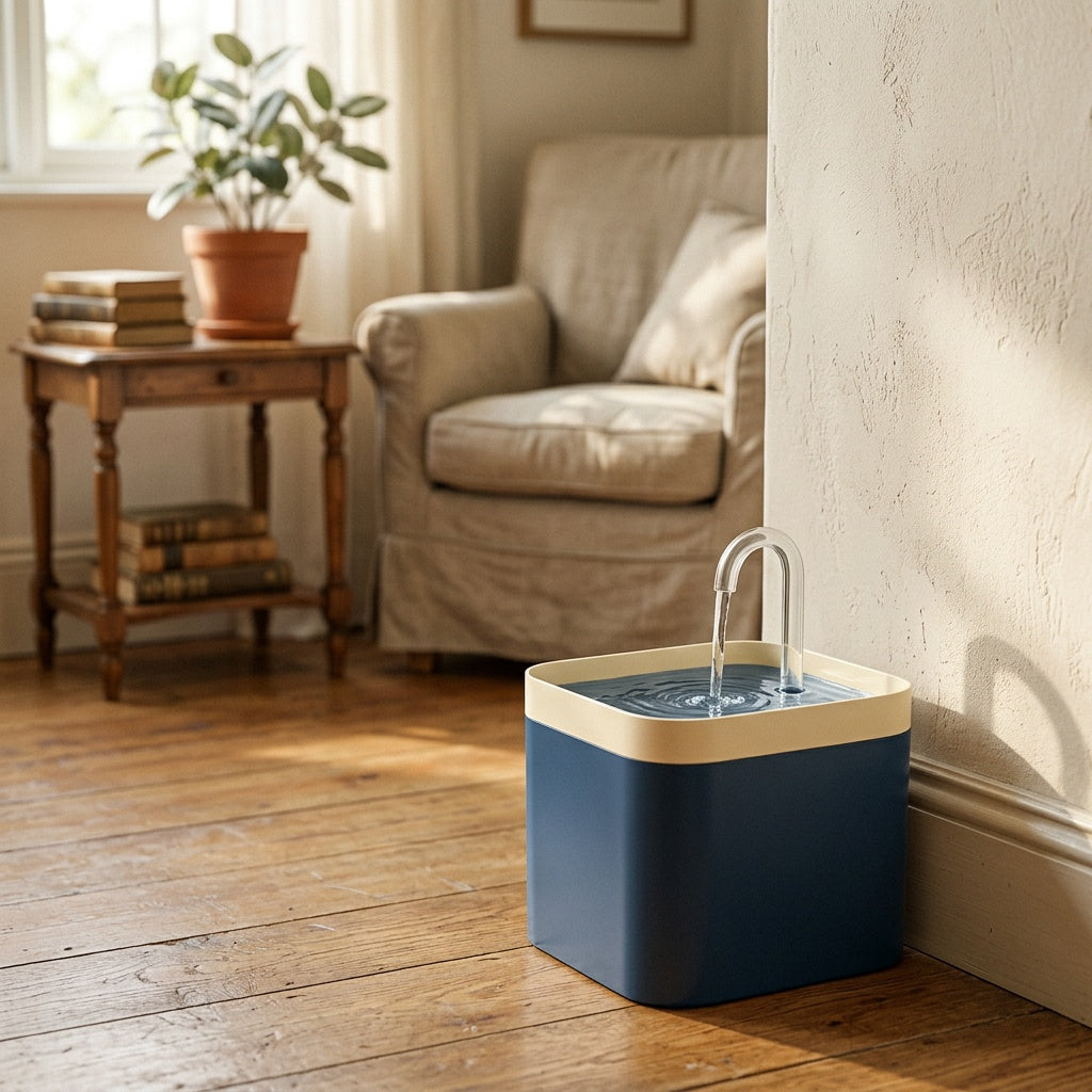 Fontaine à eau pour chat – Design moderne et pratique