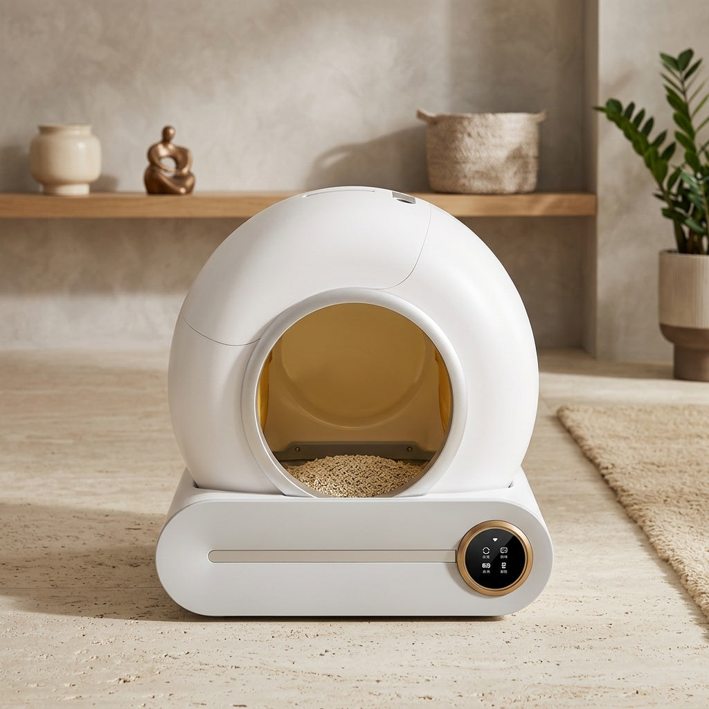 Litière automatique pour chat – Confort et propreté optimaux