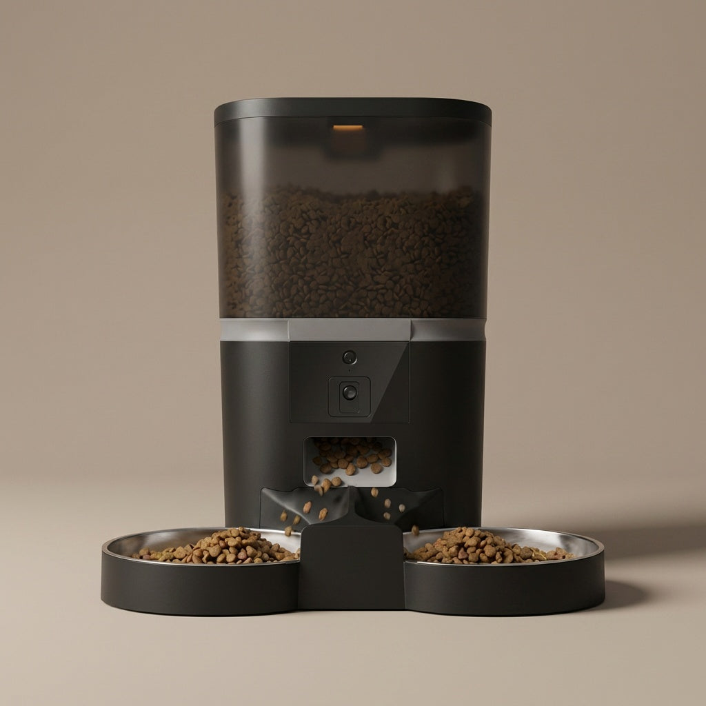 Distributeur automatique de croquettes – Alimentation à distance