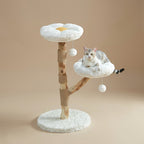 Arbre à chat en forme d'œuf – Design ludique et confortable