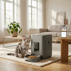 Distributeur intelligent pour chat – Alimentation à distance