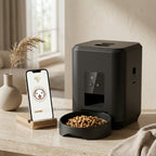 Distributeur intelligent pour chat – Alimentation à distance