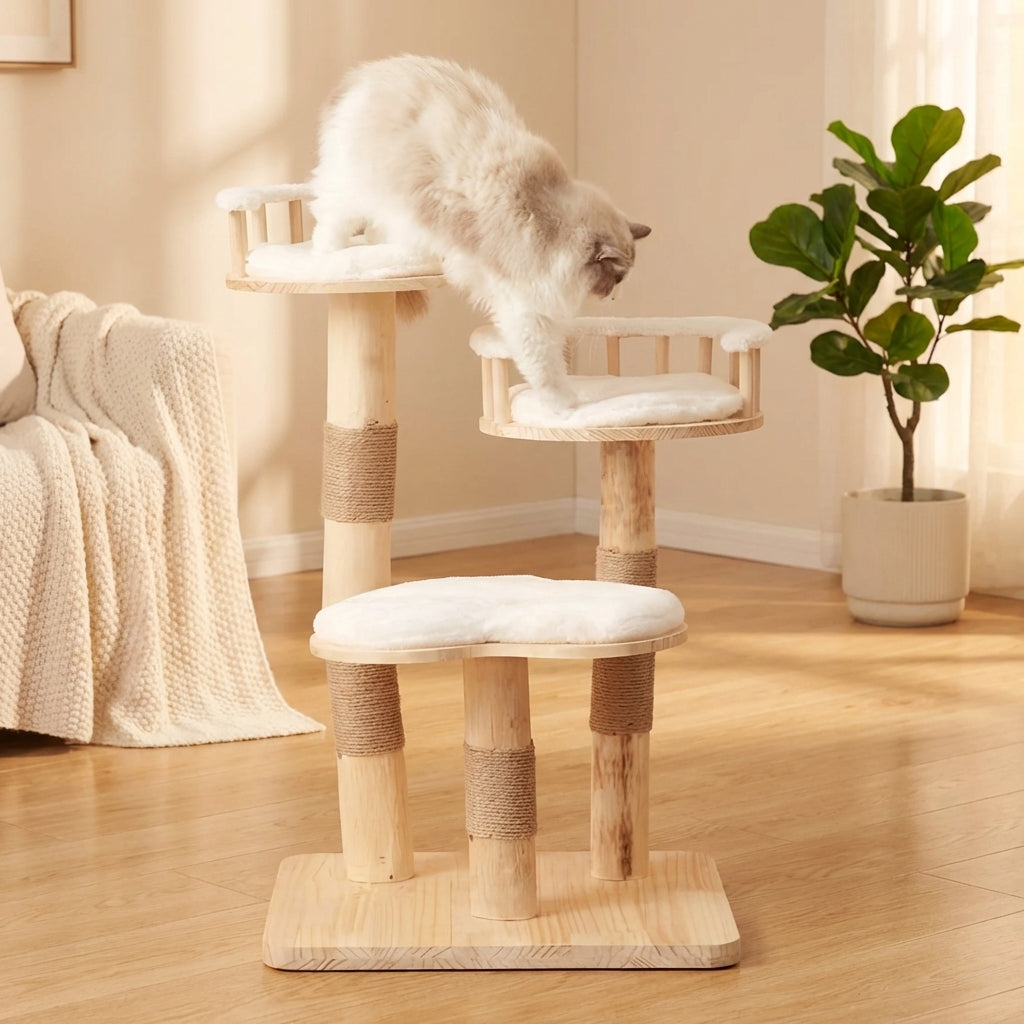 Arbre à Chat Design Naturel