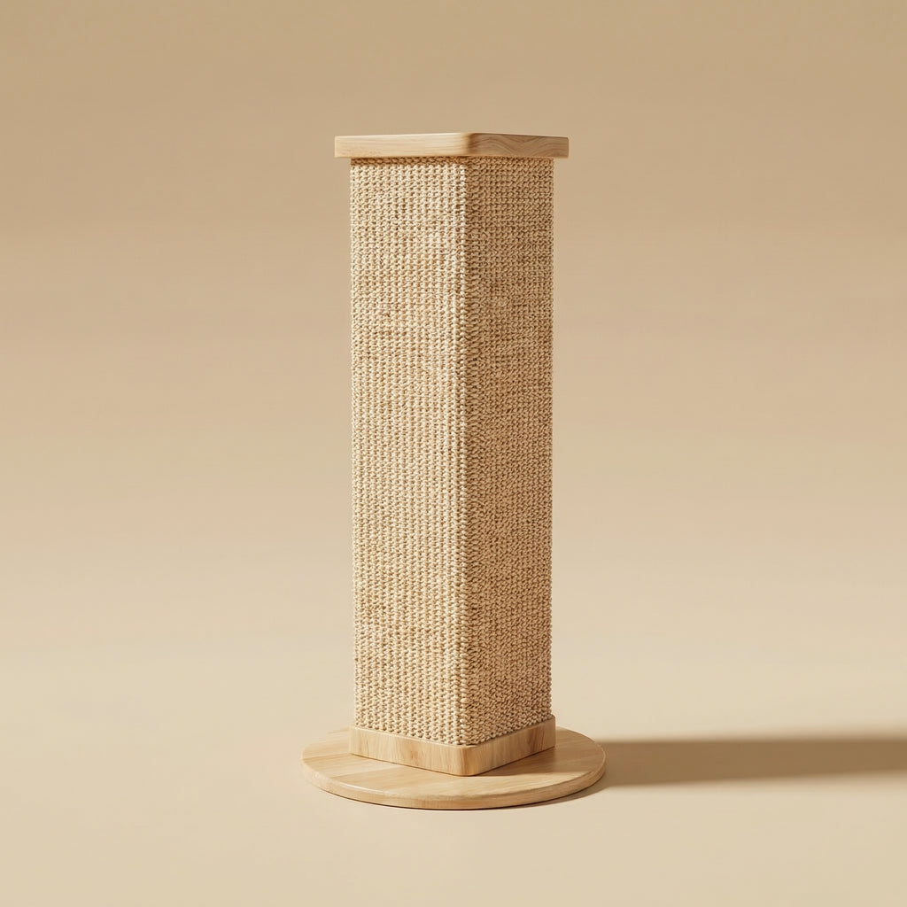 Griffoir Vertical en Bois Naturel