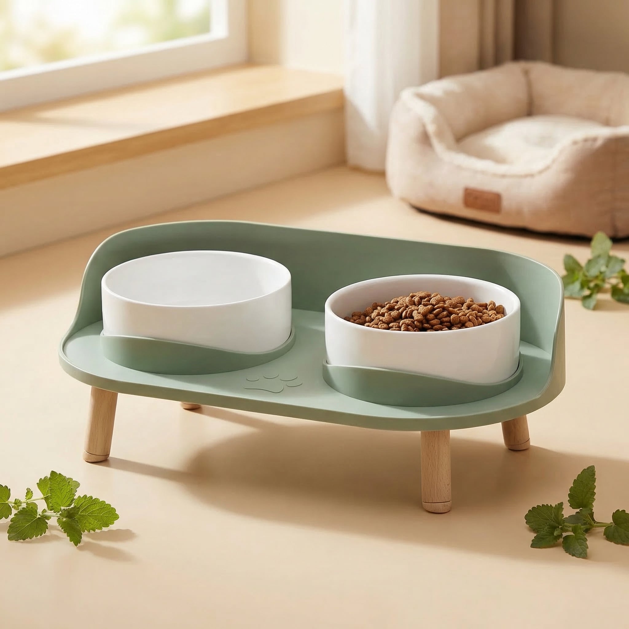 Gamelle en bois et silicone