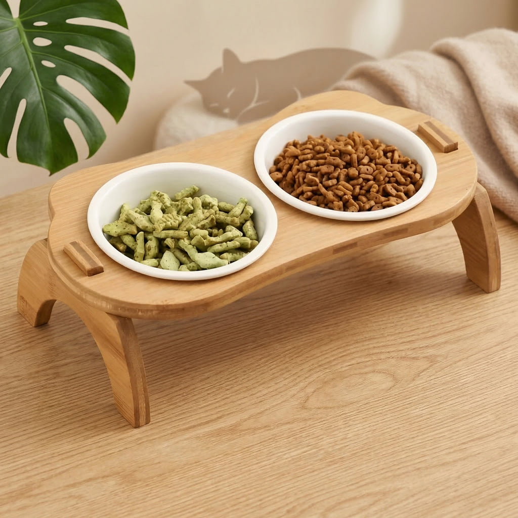 Gamelle repas en bambou naturel
