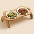 Gamelle repas en bambou naturel