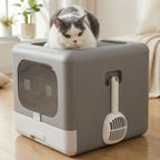 Litière design pour chat cosy