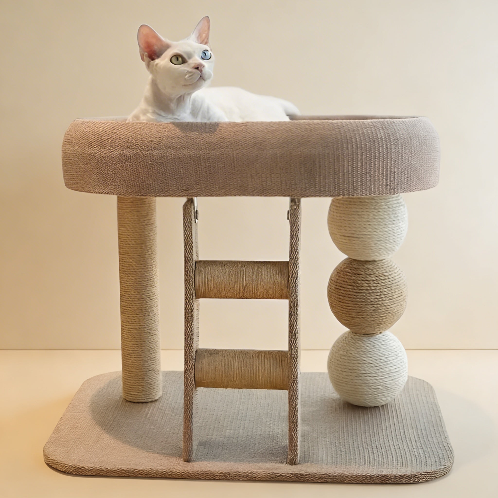 Arbre à chat design en coton