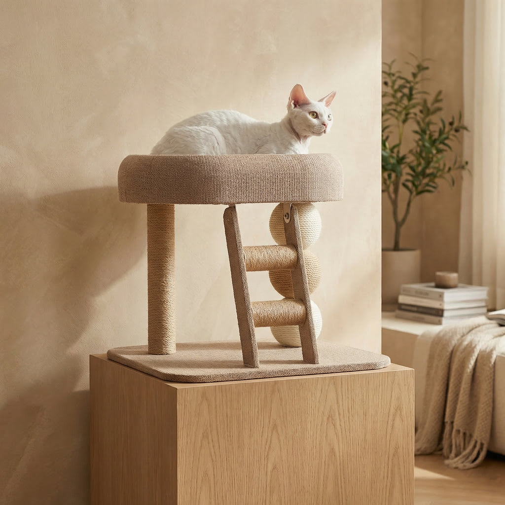 Arbre à chat design en coton