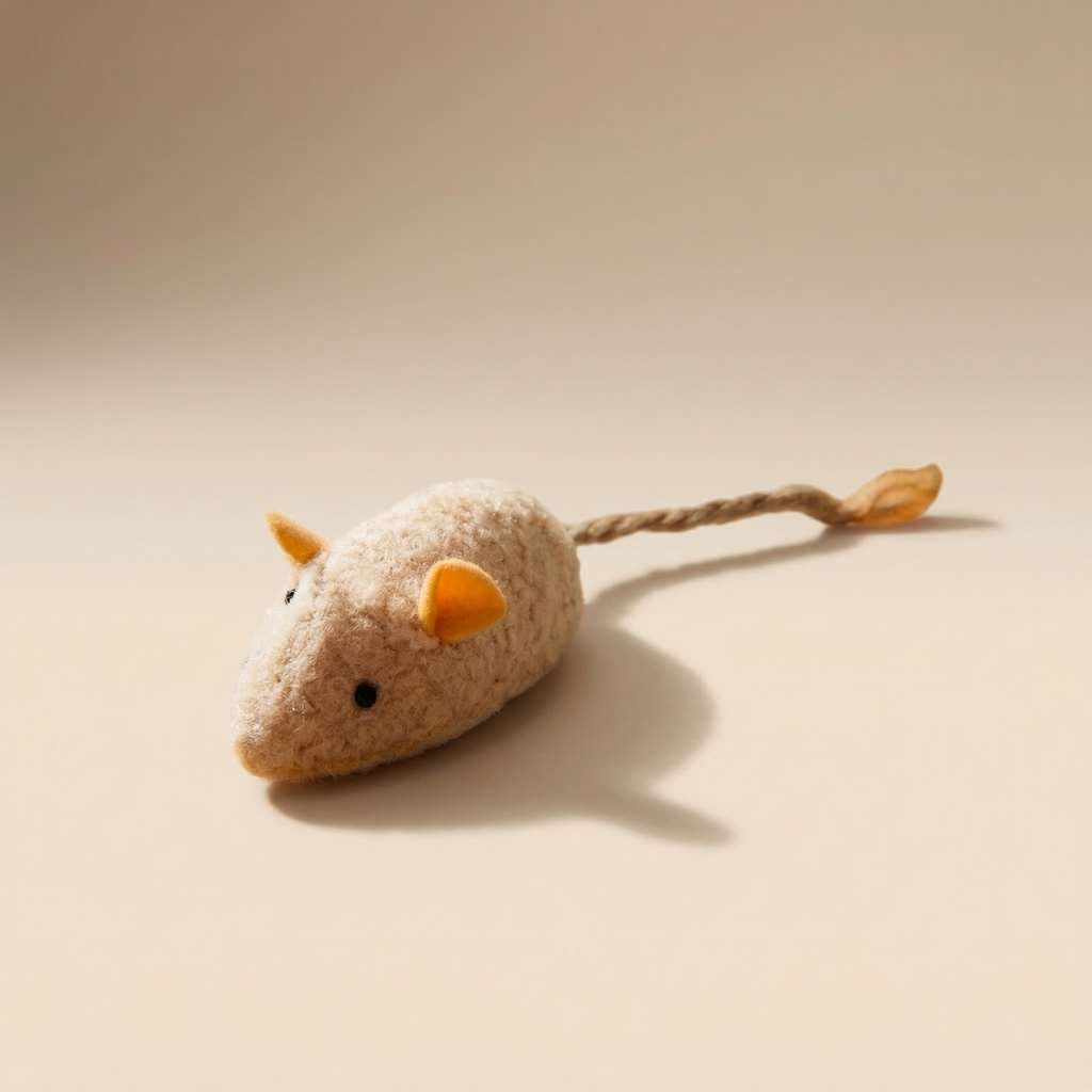 Jouet Souris Réaliste pour Chat – Stimule l'Instinct de Chasse