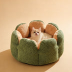 Lit Douillet pour Chat en Forme de Fleurs