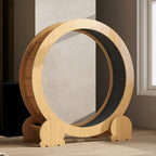 Tapis roulant pour chat en bois naturel