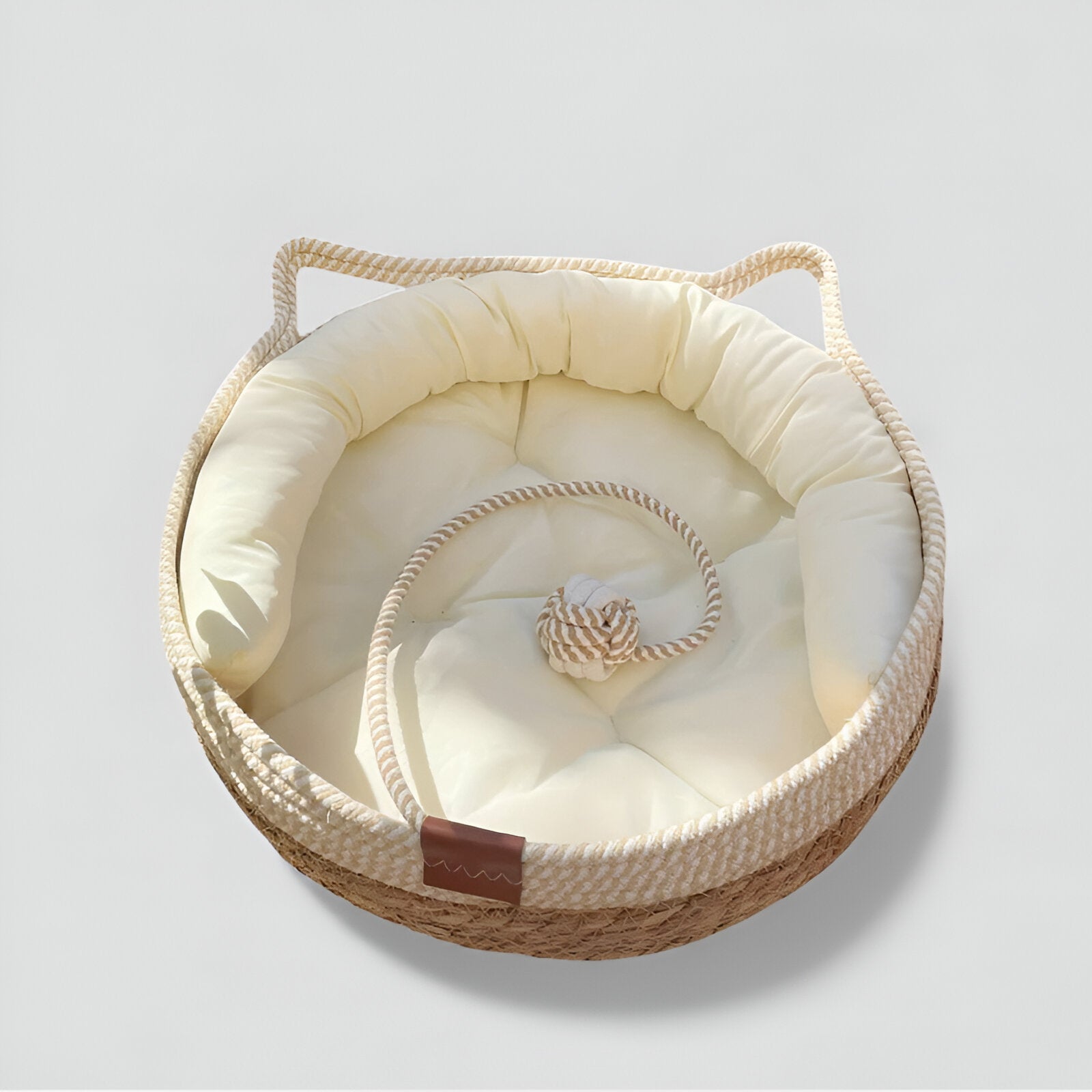 Lit Hamac en Rotin Naturel