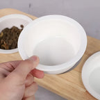 Gamelle repas stylé avec bol à empreintes