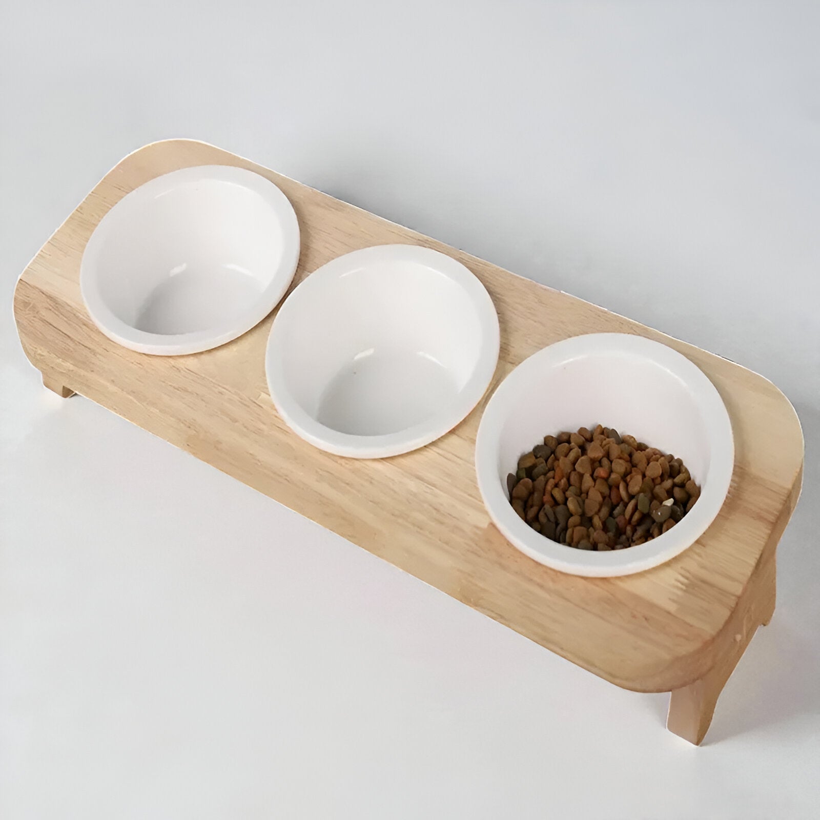 Gamelle repas stylé avec bol à empreintes