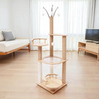 Arbre à chat avec jeux interactifs