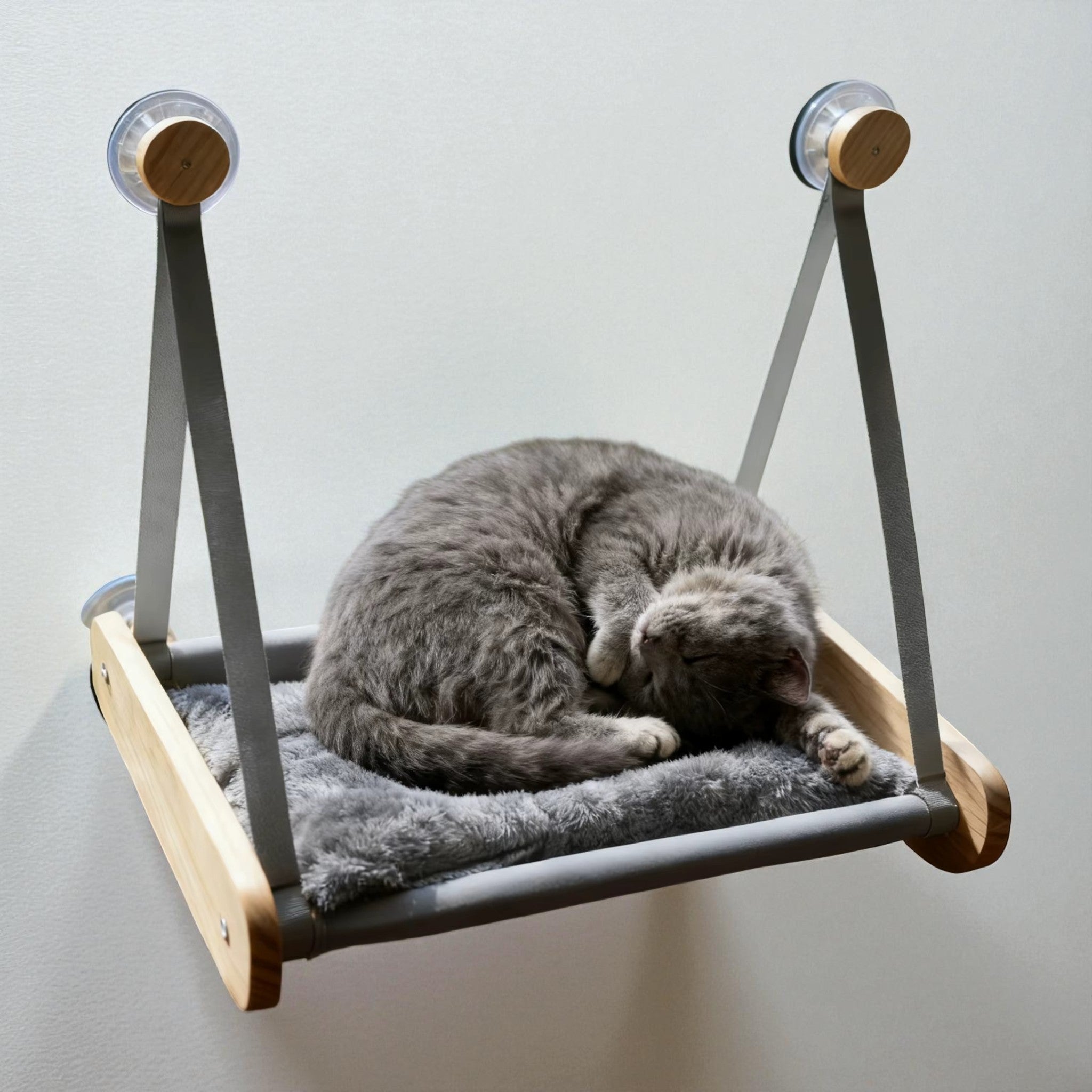 Lit Hamac suspendu en bois et tissu