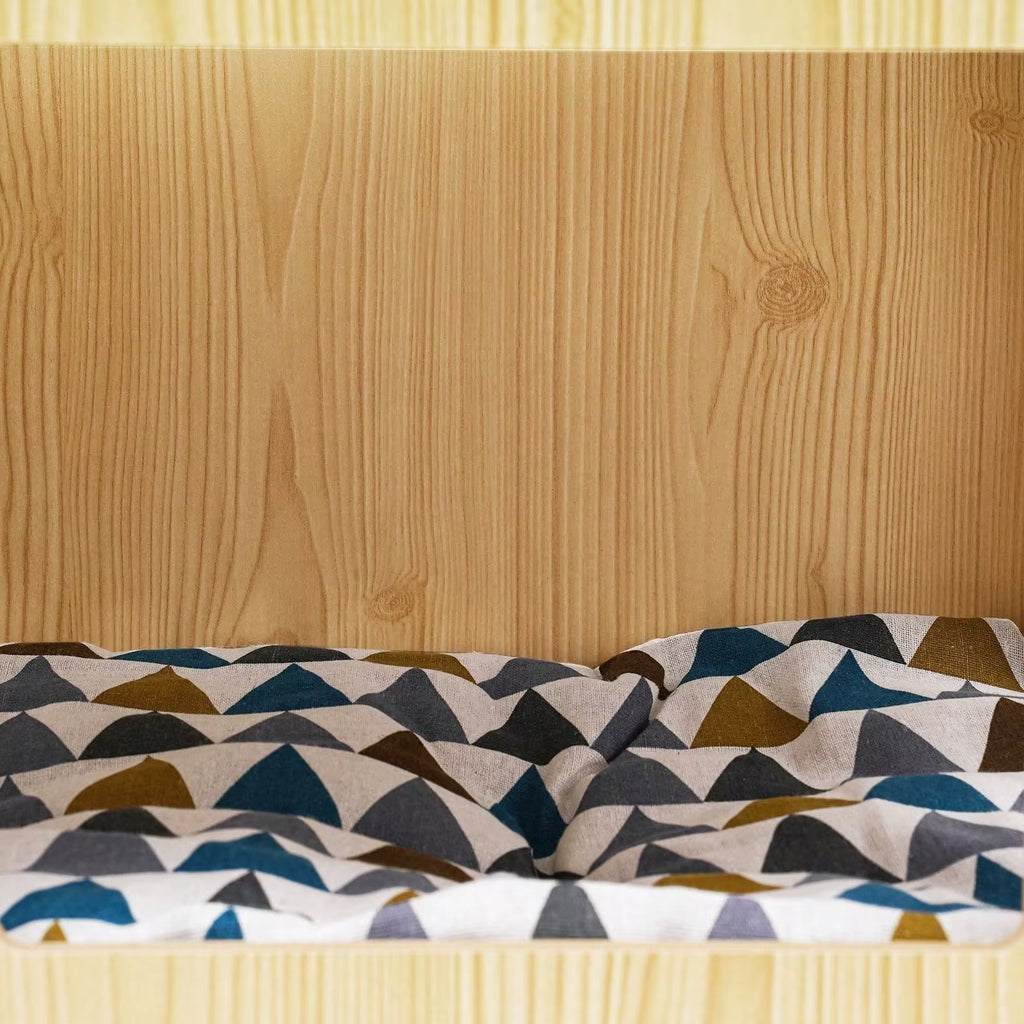 Cabane en bois pour chat