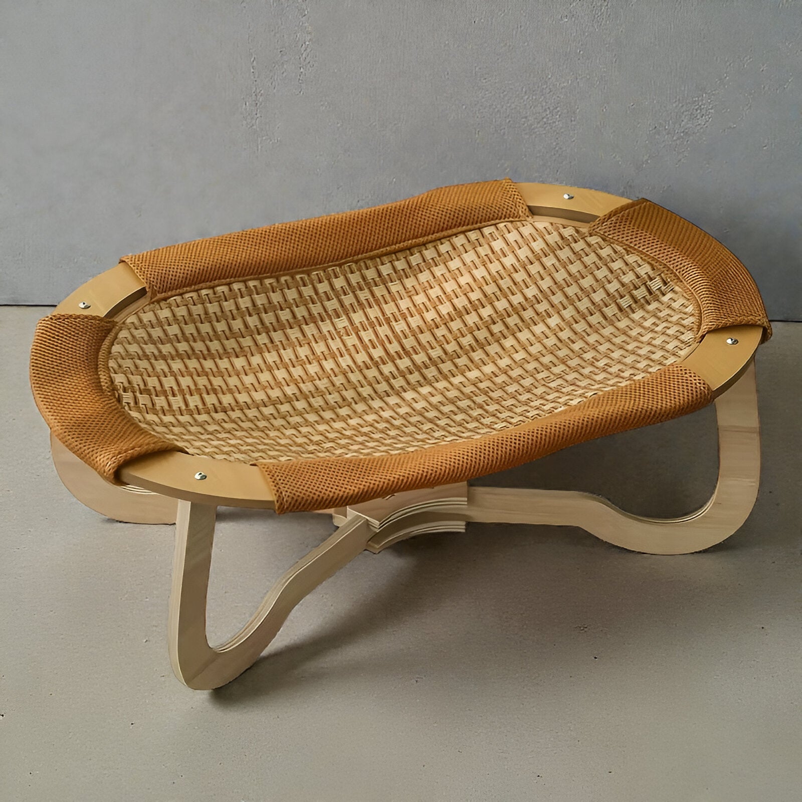 Hamac élégant en bois naturel