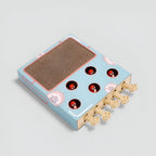 Boîte à jeux en bois naturel