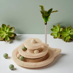 Griffoir champignon avec jouets