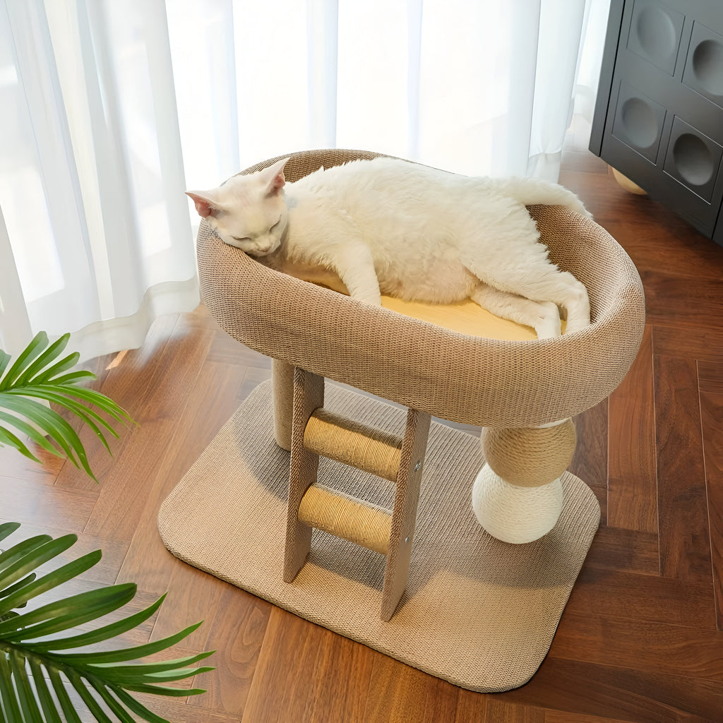 Arbre à chat design en coton