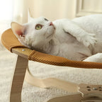 Hamac élégant en bois naturel