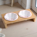 Gamelle en bambou avec empreintes