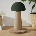 Griffoir champignon en rotin naturel