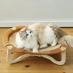 Hamac élégant en bois naturel